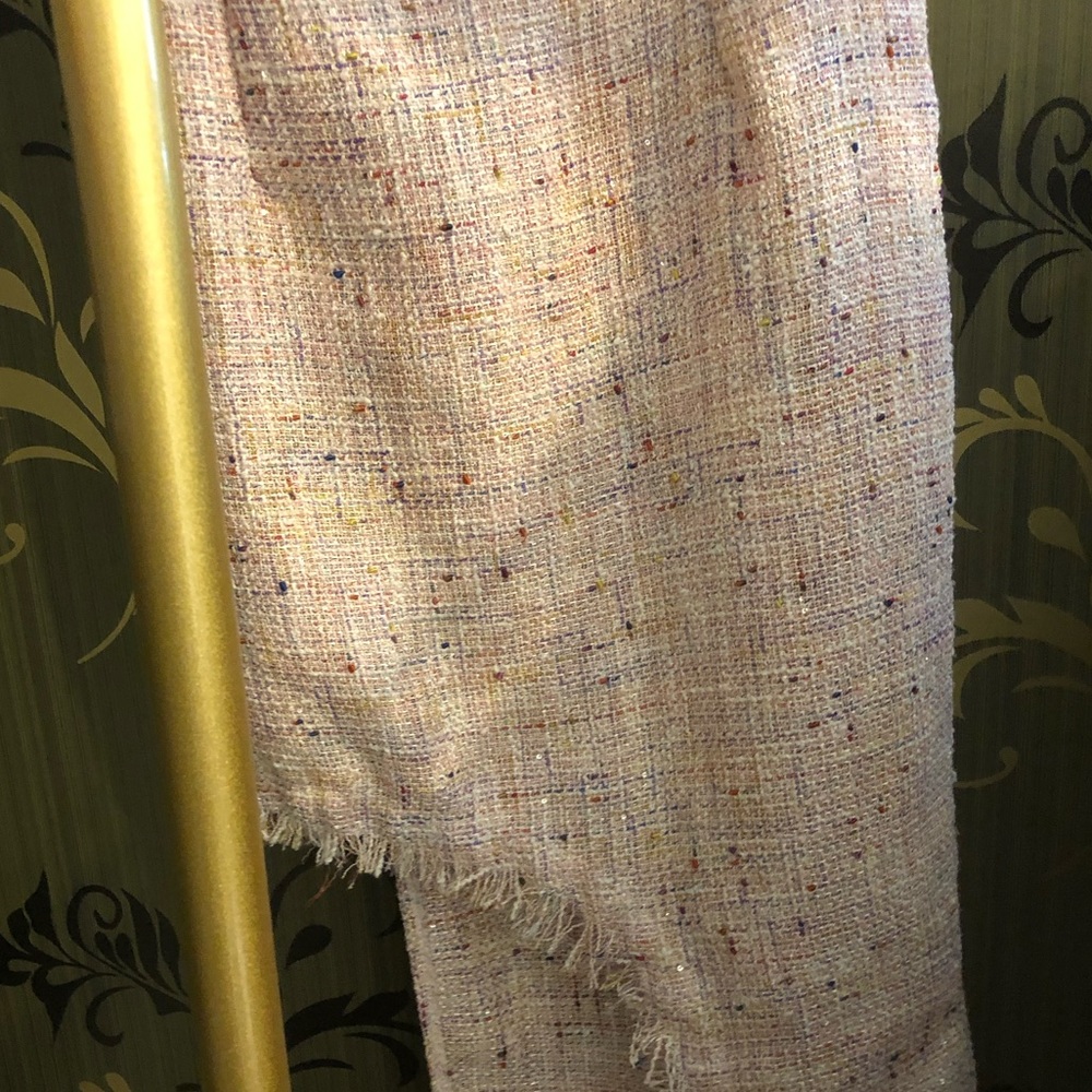 Light Pink Asymmetrical Skirt